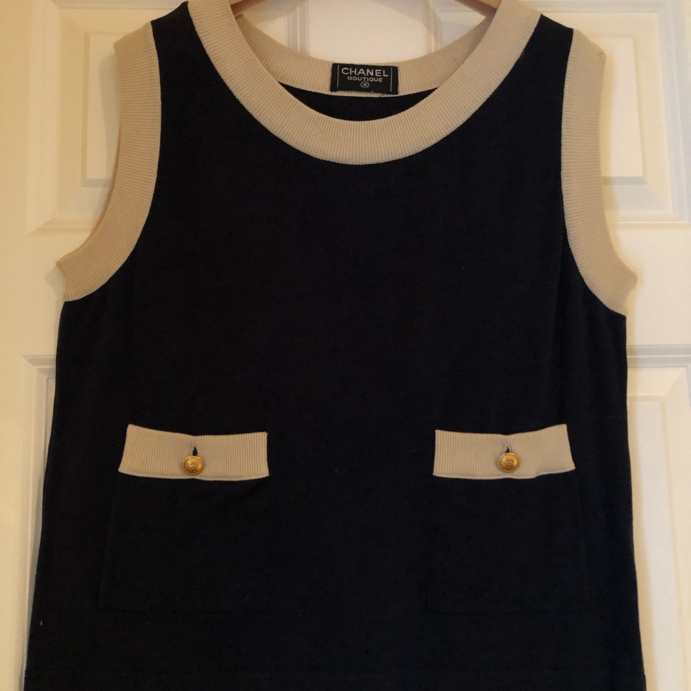 Chanel Sleeveless Shirt